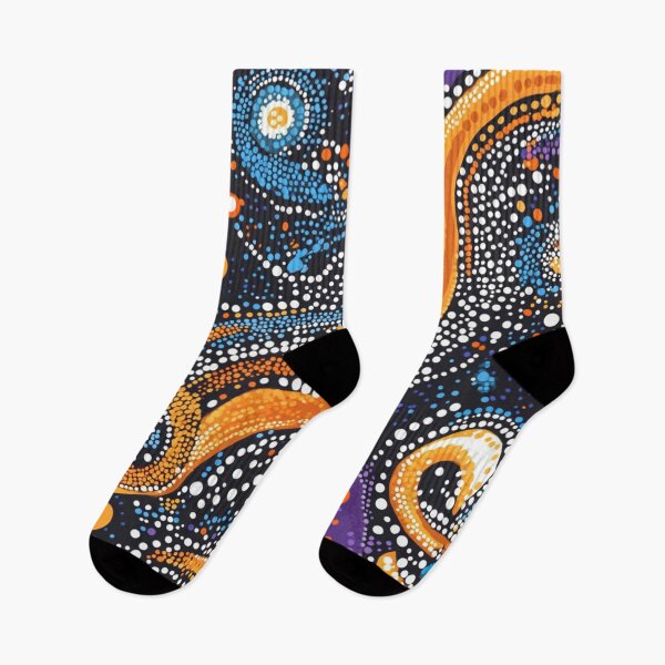 Item preview, Aboriginal Inspired Dot Art - Dreams of the Outback designed and sold by GrinGalore.