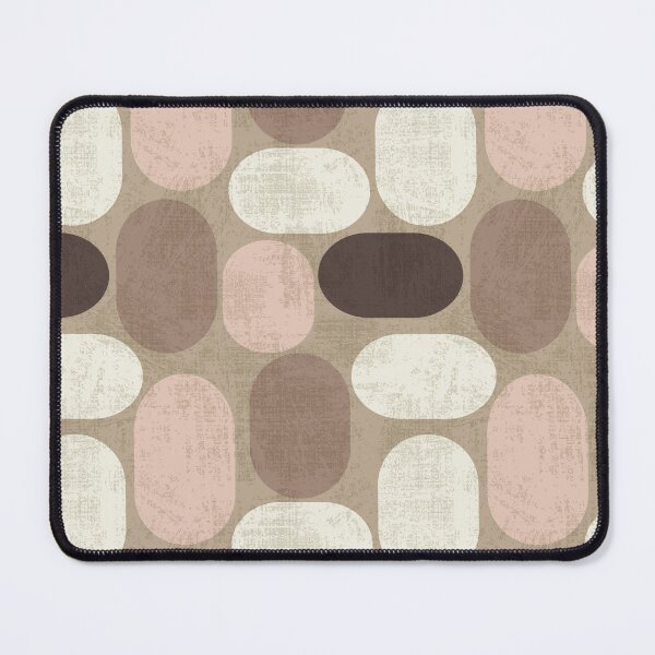 Item preview, Retro ovals in mocha mousse palette designed and sold by PerlaDesignArt.