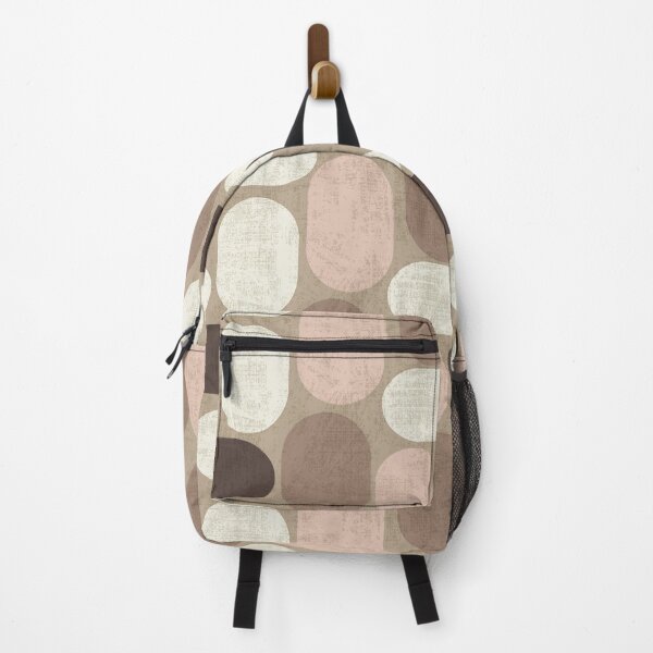 Item preview, Retro ovals in mocha mousse palette designed and sold by PerlaDesignArt.
