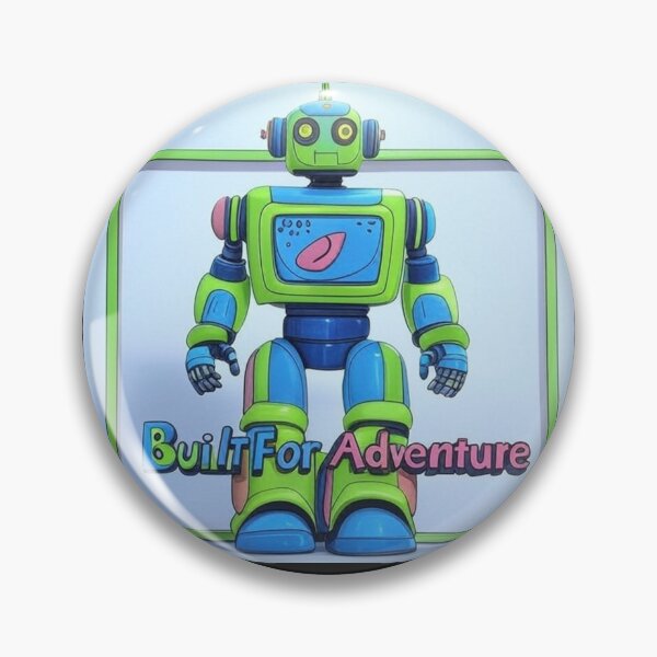 Item preview, Colorful Adventure Robot - Built For Adventure designed and sold by DesignsMjB.