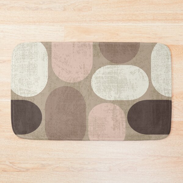 Item preview, Retro ovals in mocha mousse palette designed and sold by PerlaDesignArt.
