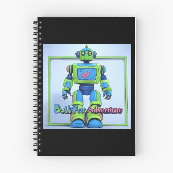 Item preview, Colorful Adventure Robot - Built For Adventure designed and sold by DesignsMjB.