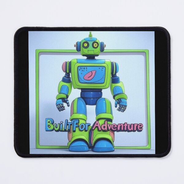 Item preview, Colorful Adventure Robot - Built For Adventure designed and sold by DesignsMjB.
