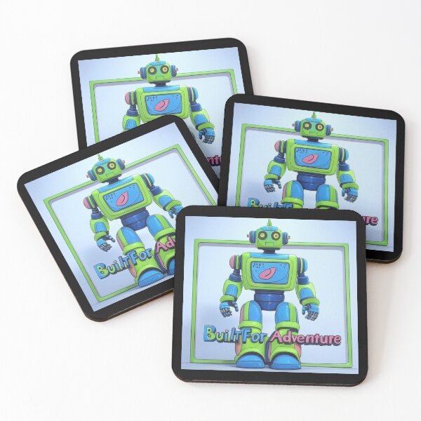 Item preview, Colorful Adventure Robot - Built For Adventure designed and sold by DesignsMjB.