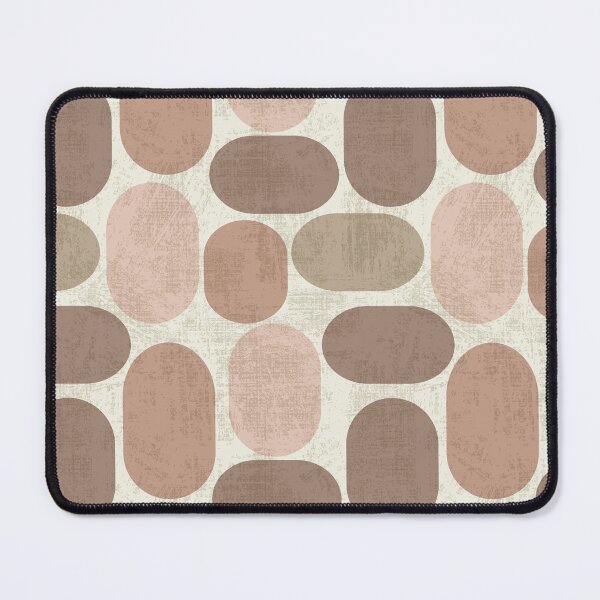 Item preview, Retro ovals in mocha mousse palette designed and sold by PerlaDesignArt.