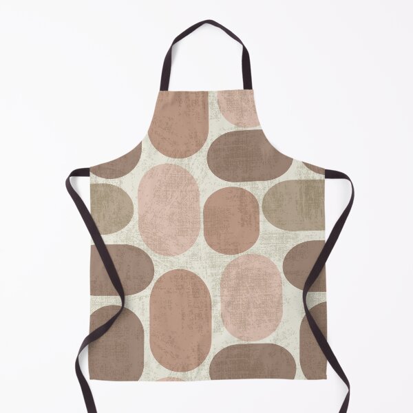 Item preview, Retro ovals in mocha mousse palette designed and sold by PerlaDesignArt.