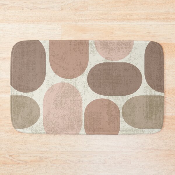 Item preview, Retro ovals in mocha mousse palette designed and sold by PerlaDesignArt.