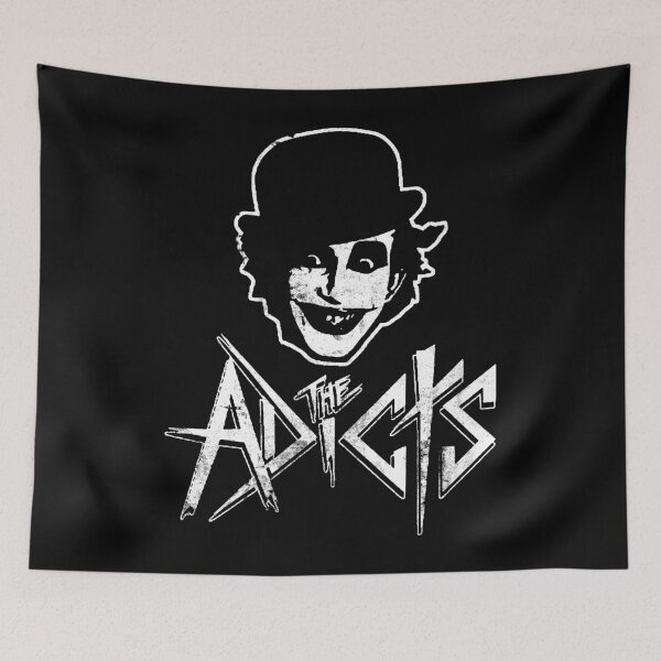 Item preview, The Adicts Hardcore Metal Punk Concert Poster designed and sold by FriskySloths.