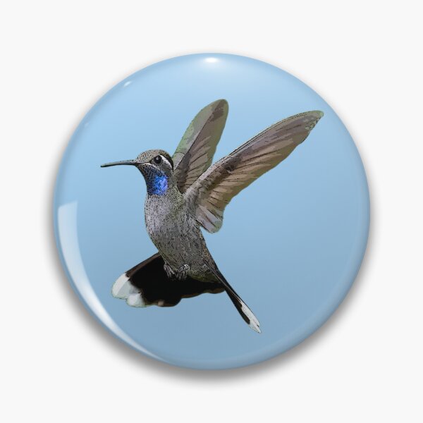 Item preview, Blue-throated Mountain-gem Hummingbird Color Design  designed and sold by designsasstultd.