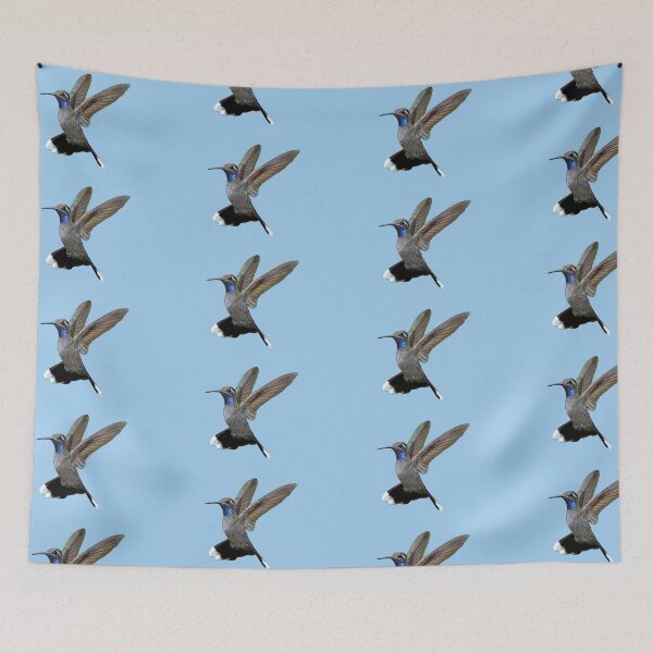 Item preview, Blue-throated Mountain-gem Hummingbird Color Design  designed and sold by designsasstultd.