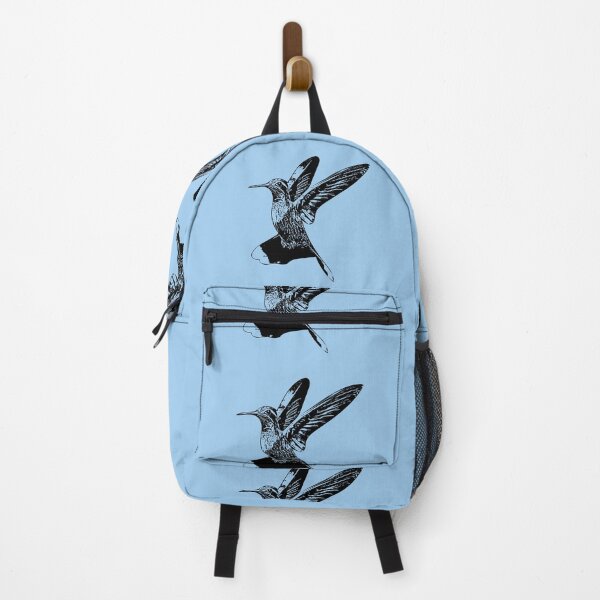 Item preview, Blue-throated Mountain-gem Hummingbird Black Design designed and sold by designsasstultd.