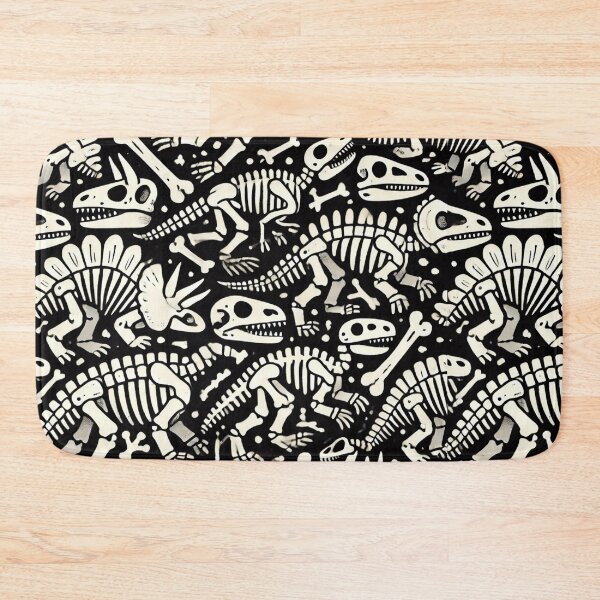 Item preview, Dinosaur Bone Adventure – Playful Pattern  designed and sold by KittyKatto.