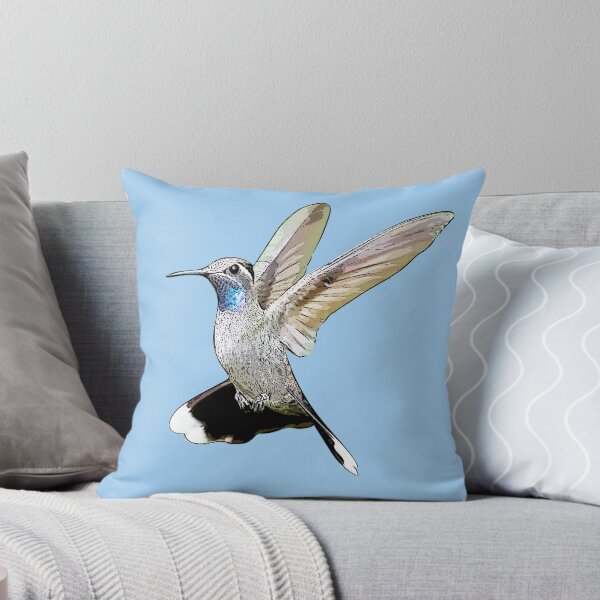 Item preview, Blue-throated Mountain-gem Hummingbird Black Alternate Design  designed and sold by designsasstultd.