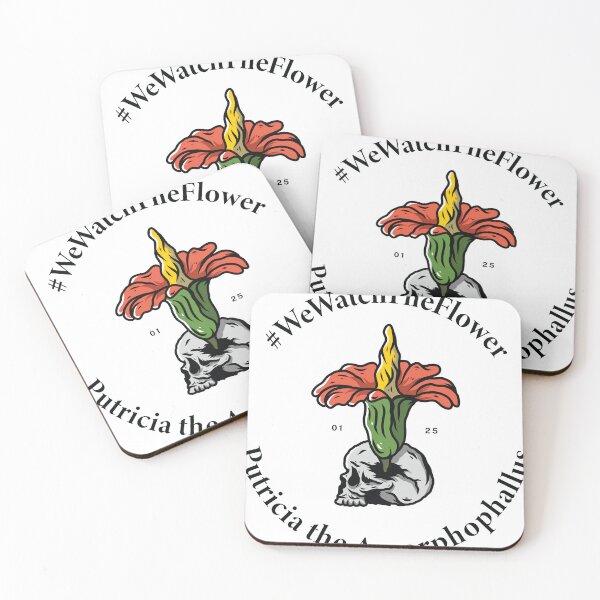 Item preview, #WeWatchTheFlower designed and sold by Putricia the Corpse Flower 2025.