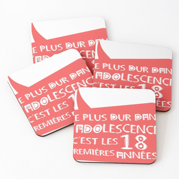 Item preview, 18 years old birthday adolescence first year bubble hard humor designed and sold by Achille3777.