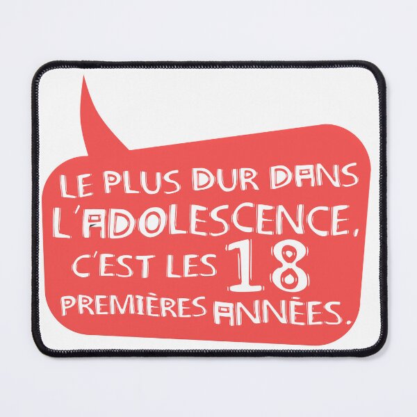 Item preview, 18 years old birthday adolescence first year bubble hard humor designed and sold by Achille3777.