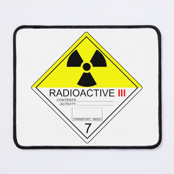Item preview, Cat 3 Radioactive Material Transport Label designed and sold by Old Curiosity.