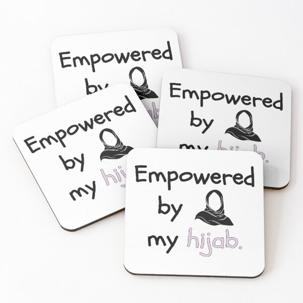 Item preview, Empowered by my hijab Sticker world hijab day 2025 designed and sold by SlocifieShop.