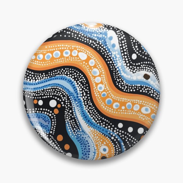 Item preview, Aboriginal Inspired Dot Art - Untitled Roads designed and sold by GrinGalore.