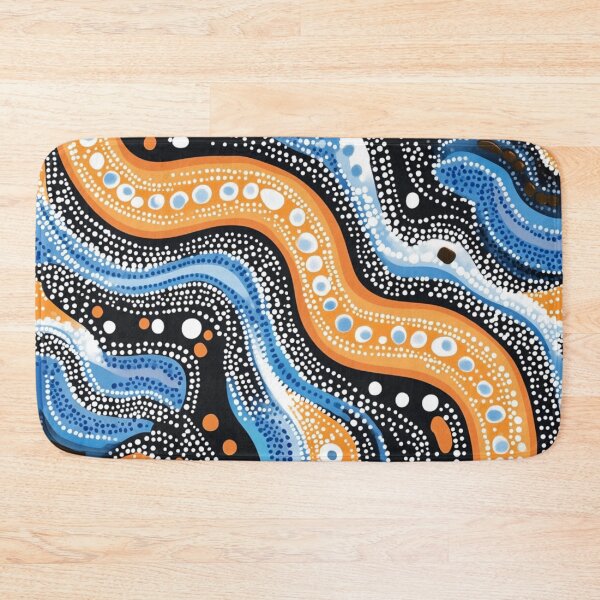 Item preview, Aboriginal Inspired Dot Art - Untitled Roads designed and sold by GrinGalore.