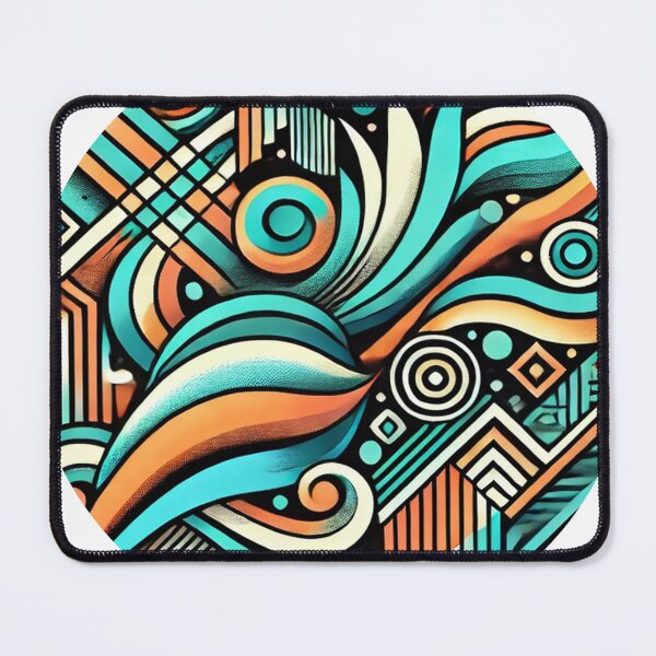 Item preview, "Vibrant Abstract T-Shirt Design: A Trendy Statement" designed and sold by MaviArt-ADesign.