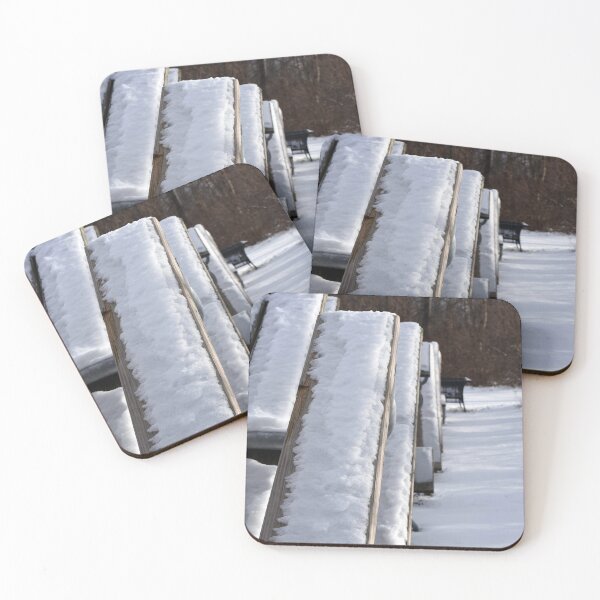 Item preview, Picnic Benches in Winter designed and sold by KWAPhoto.