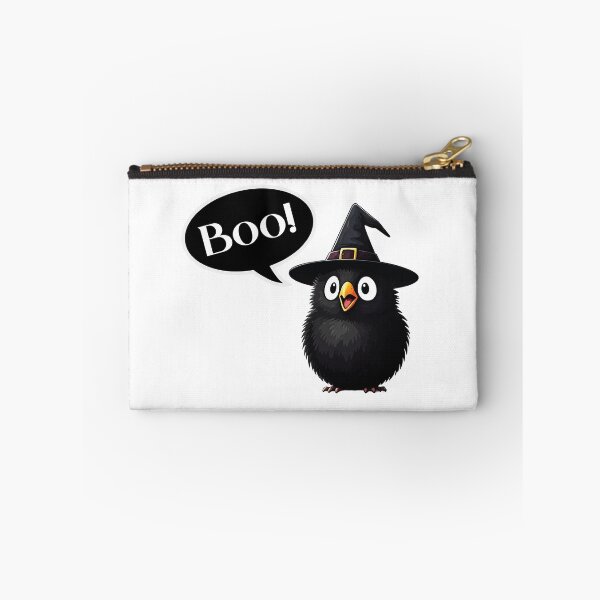 Item preview, Halloween bird witch says Boo! designed and sold by Esinald.