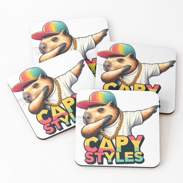 Item preview, Capy Styles - Dabbin' Capybara Streetwear Art designed and sold by Frollein S Berlin.