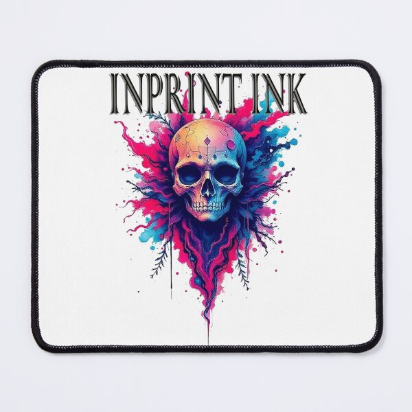 Item preview, INKY TRIBE SKULL designed and sold by inprintink.