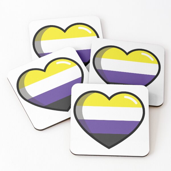 Item preview, Non-binary Heart designed and sold by Dcruzer.