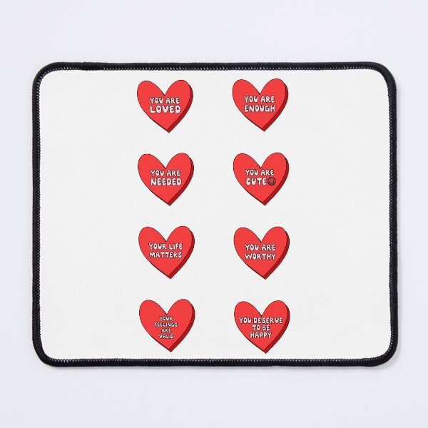 Item preview, Red Hearts Quotes Candies - Happy Valentine - Valentines Candies designed and sold by Aesthetic Crew.