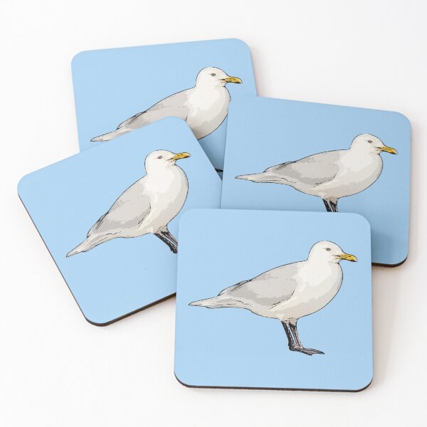 Item preview, Glaucous Gull Black Alternate Design  designed and sold by designsasstultd.