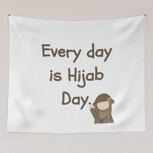 Item preview, Every day is Hijab Day Sticker World Hijab Day 2025 designed and sold by SlocifieShop.