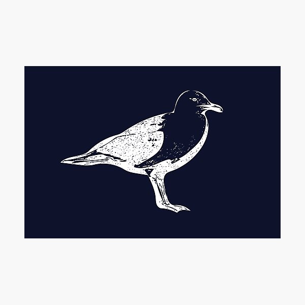 Item preview, Glaucous Gull White Design  designed and sold by designsasstultd.