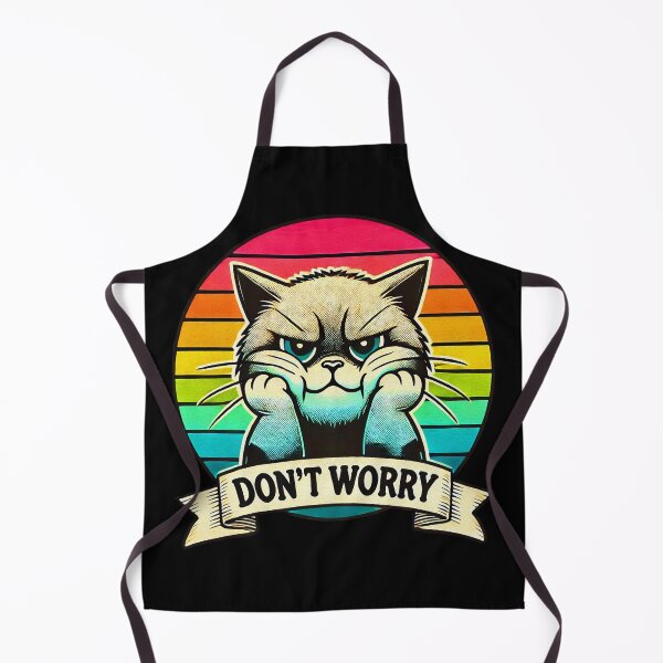 Item preview, Don't Worry Cat meme designed and sold by plushism.