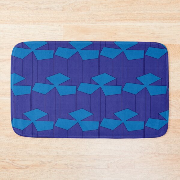 Item preview, Blue blocks isometric pattern designed and sold by AnnArtshock.