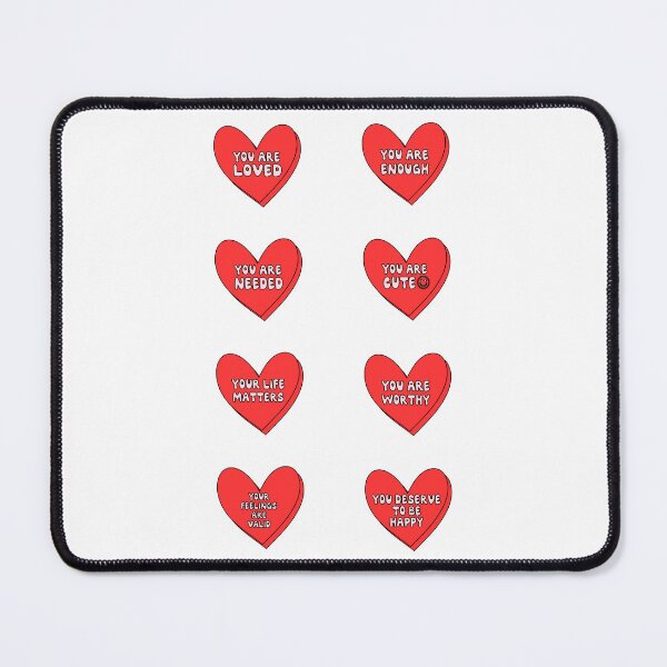 Item preview, Red Hearts Quotes Candies - Happy Valentine - Valentines Candies   designed and sold by Aesthetic Crew.