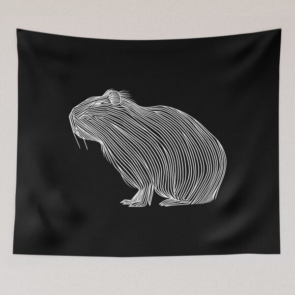 Item preview, Capybara Large Rodent designed and sold by VisualArtsOasis.