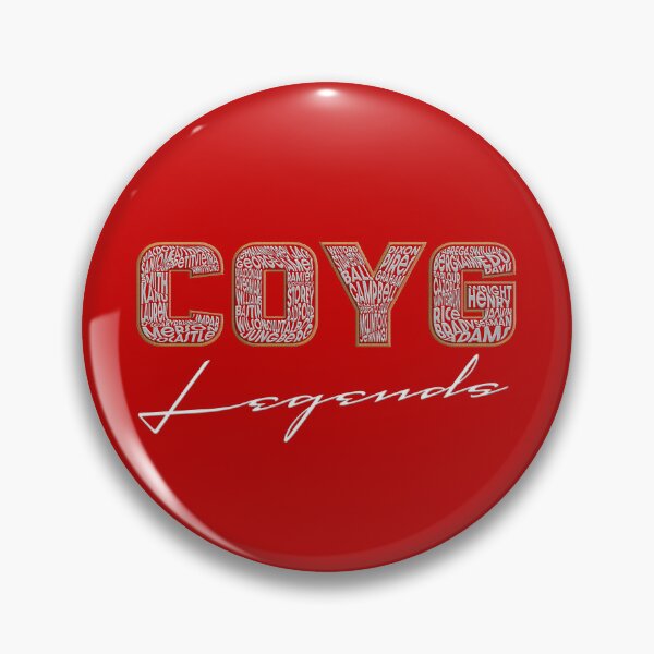 Item preview, COYG Arsenal Legends Print | Red | designed and sold by lnewlfuk.