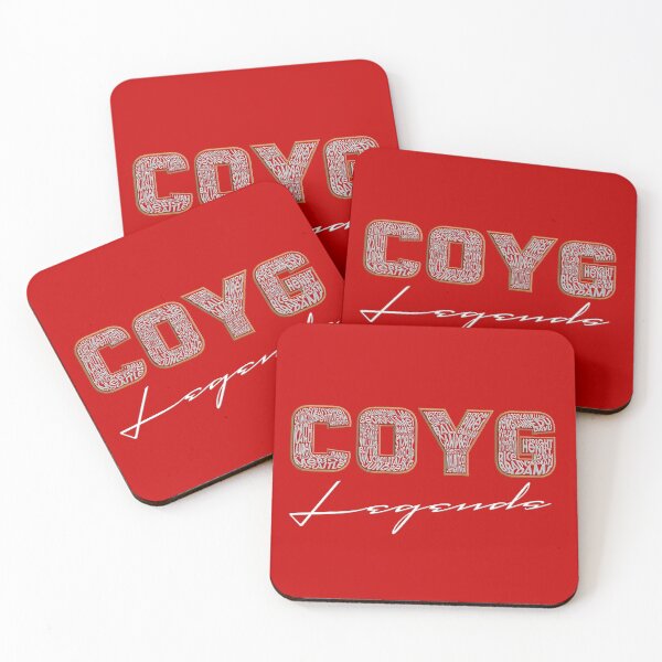 Item preview, COYG Arsenal Legends Print | Red | designed and sold by lnewlfuk.