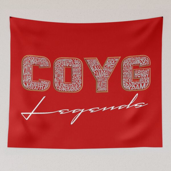 Item preview, COYG Arsenal Legends Print | Red | designed and sold by lnewlfuk.