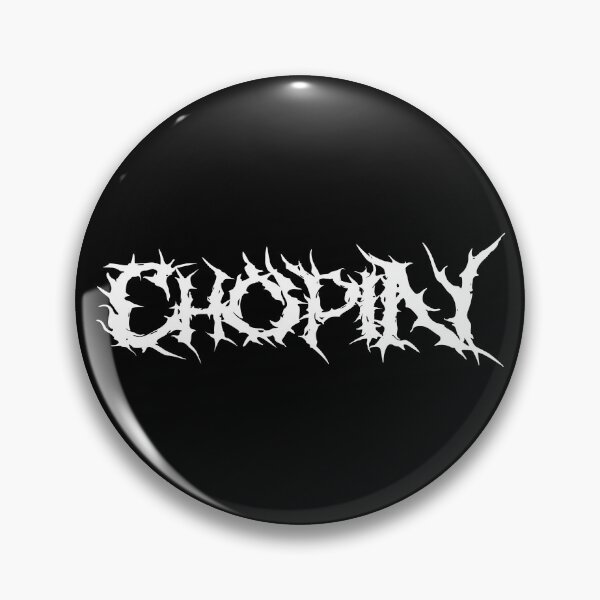 Item preview, "Chopin" Graphic Design - Black/Death Metal Style designed and sold by Tattee.