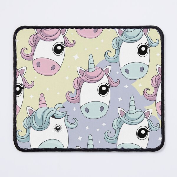 Item preview, Dreamy Unicorn Pattern designed and sold by Furbulous Faces.