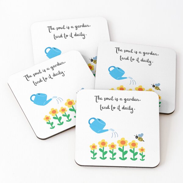 Item preview, Positive Self Care Design | The Soul Is A Garden, Tend To It Daily designed and sold by Mystify-.