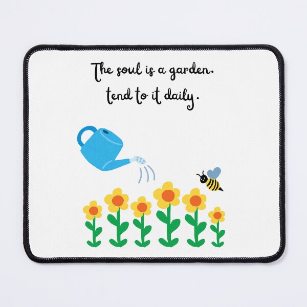 Item preview, Positive Self Care Design | The Soul Is A Garden, Tend To It Daily designed and sold by Mystify-.