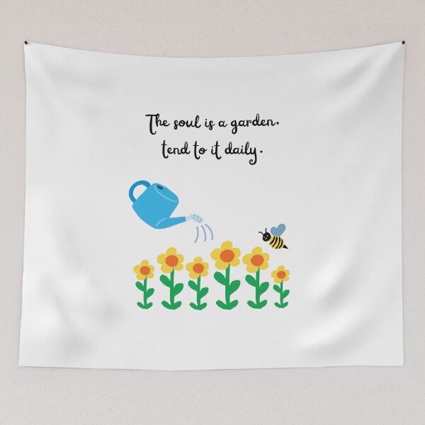 Item preview, Positive Self Care Design | The Soul Is A Garden, Tend To It Daily designed and sold by Mystify-.
