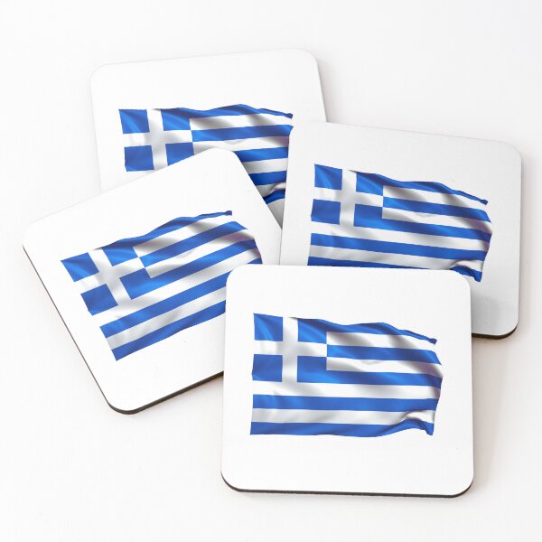Item preview, Flag of Greek designed and sold by di-Vera-Rosati.