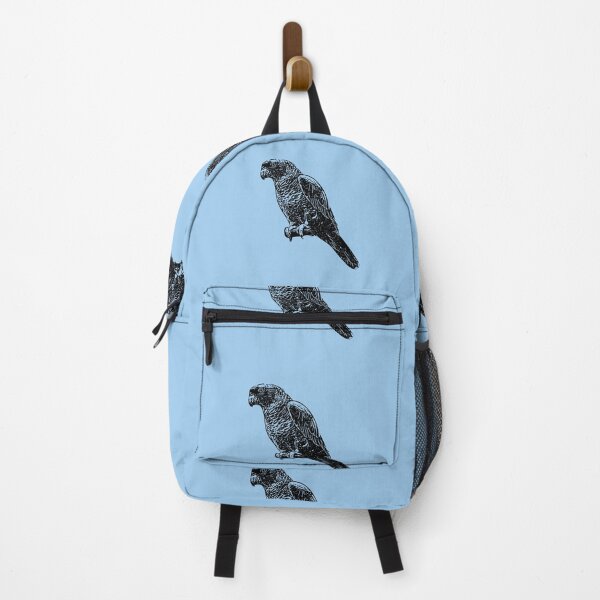 Item preview, Lilac-crowned Finsch's Amazon Black Design  designed and sold by designsasstultd.