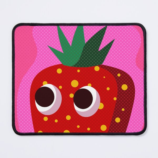 Item preview, Strawberry Suprise! Pop Art Fruit Character designed and sold by lnewlfuk.