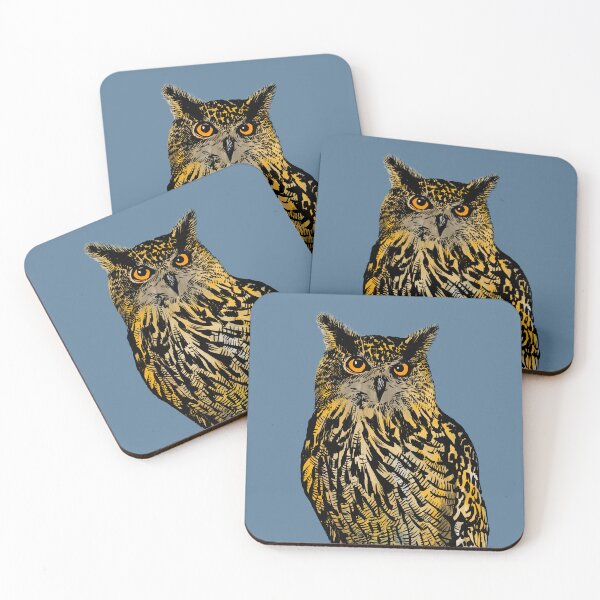 Item preview, Eagle owl designed and sold by Lemontreeart63.